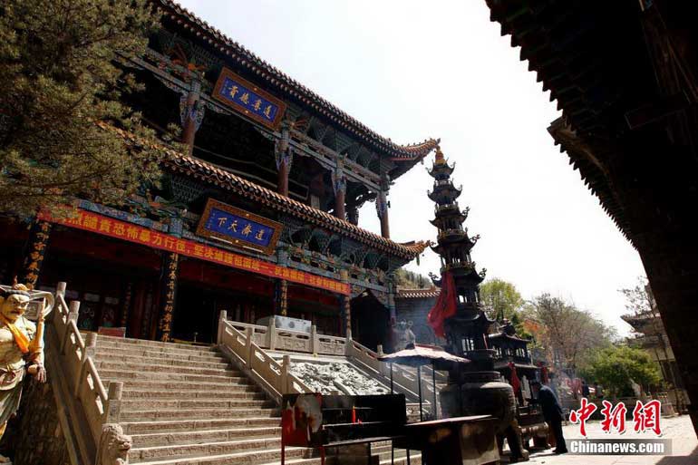 高清:探訪中國第二大懸空寺 青海西寧北禪寺【5】